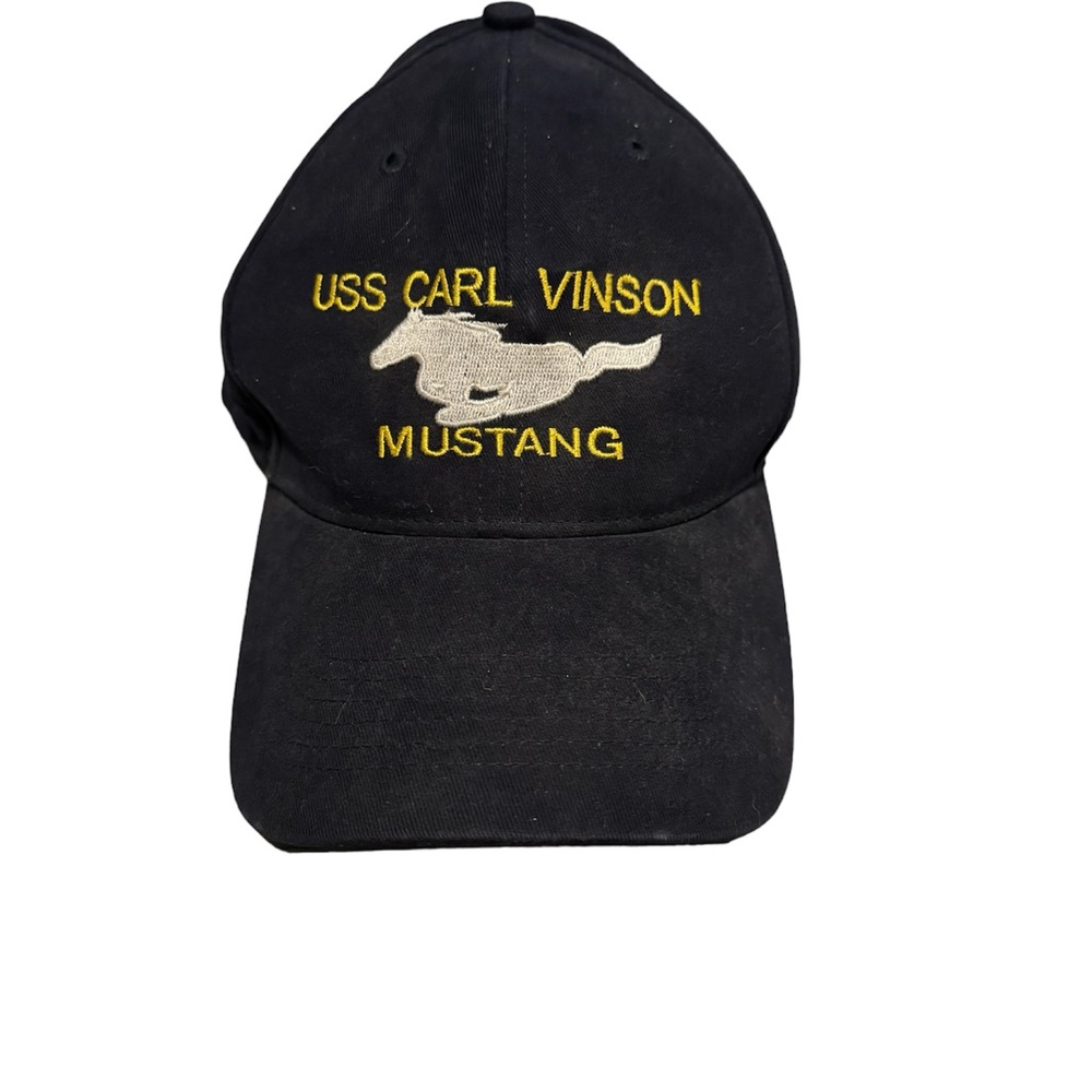 MILITARY U.S. NAVY USS CARL VINSON (CVN 70) Mustang Hat